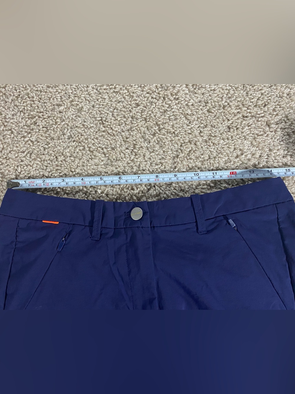 Mammut Women Navy Blue Hiking Pants 8 Medium RG Performance Chinos Trekk Gorpcor - Picture 9 of 11